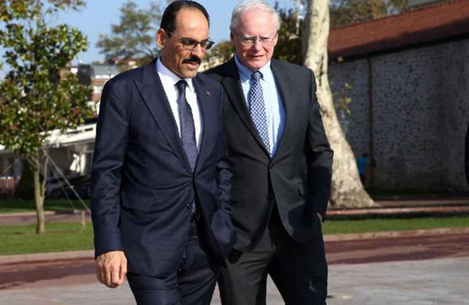 Cumhurbaşkanlığı Sözcüsü Kalın, James Jeffrey ile bir araya geldi