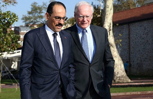 ABD'nin Suriye Temsilcisi Cumhurbaşkanlığı Sözcüsü Kalın ile görüştü