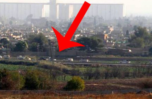 YPG mensuplarına ait konvoy Güvenli Bölge'den geçti