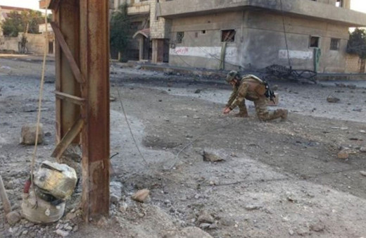 Suriye'de 331 mayın ve 891 EYP etkisiz hale getirildi