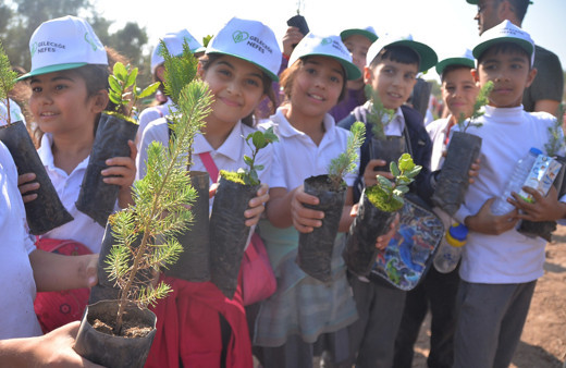 Geleceğe Nefes fidan dikiminde rekor! Türkiye'ye 11 milyon fidan dikildi