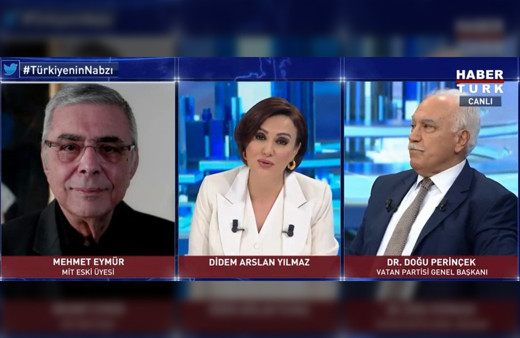 Mehmet Eymür ve Doğu Perinçek fena kapıştı