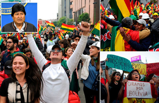 Evo Morales 'döneceğim' deyip Bolivya'dan ayrıldı