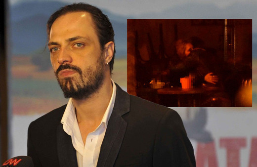 Ebru Özkan'ın eşi Ertan Saban bir kadınla fena yakalandı olay yaratan görüntüler