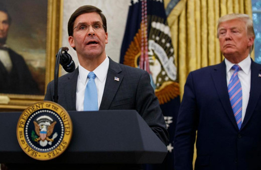 ABD Savunma Bakanı Mark Esper, istifa mektubunu hazırladı