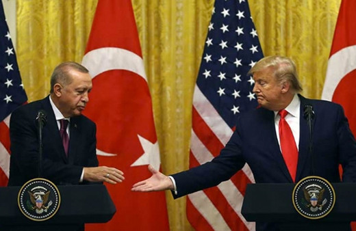 Cumhurbaşkanı Erdoğan Trump'ı böyle düzeltti o anlar kamerada