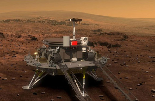 Çin keşif aracından önce Mars'a iniş testi gerçekleştirdi