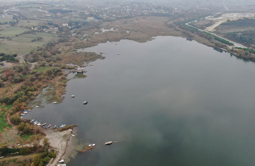 İstanbul'da tedirgin eden görüntü Balıklar yüzüyordu şimdi keçiler otluyor