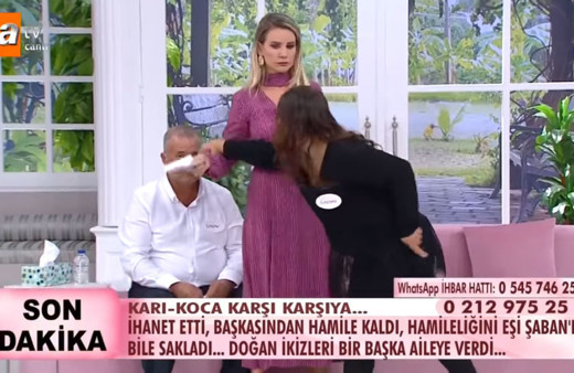 Esra Erol'da Gülşah Sarıyar yasak aşkından ikiz doğurdu üstelik eşine saldırdı
