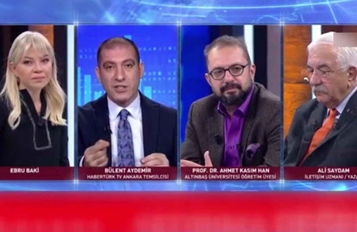 Siyanürün tartışıldığı Habertürk canlı yayınında 'Ahmet kaşınma' şoku