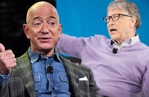 Jeff Bezos birinciliği Bill Gates'e kaptırdı Dünyanın en zengini artık o