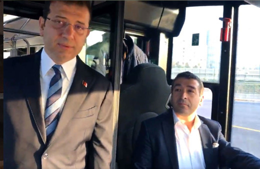 Ekrem İmamoğlu yeni metrobüsü test etti amacını açıkladı
