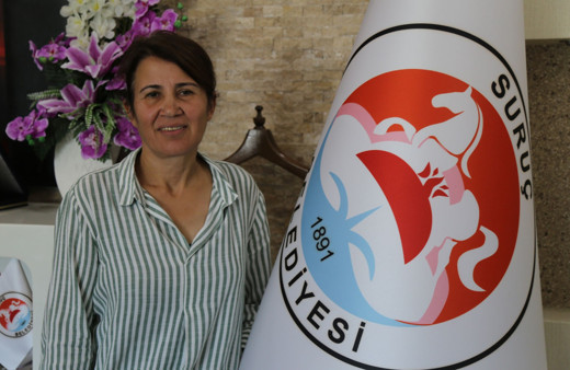 Görevden uzaklaştırılan Şanlıurfa Suruç Belediye Başkanı Hatice Çevik tutuklandı