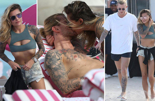 Karius'un sevgilisi Sophia Thomalla: Bu yanı hoşuma gidiyor çok çekici
