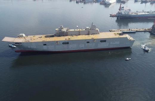 Türkiye’nin en büyük savaş gemisi olacak teslim tarihi belli oldu