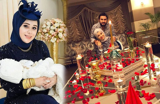 Büşra Nur Çalar mekana bakın kaç para ödemiş tektaşlı bebek mevlidi yapmıştı