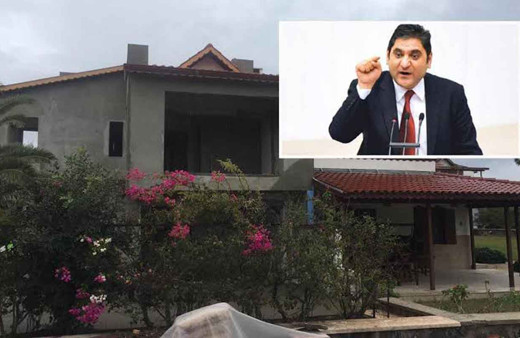 CHP'li Aykut Erdoğdu, kaçak yapısını yıktı