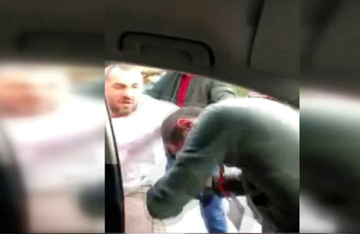 Sürücü kursu öğretmenine dayak kamerada