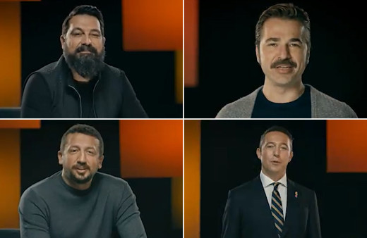 Ünlü isimler kadına şiddete karşı kamu spotunda bir araya geldi