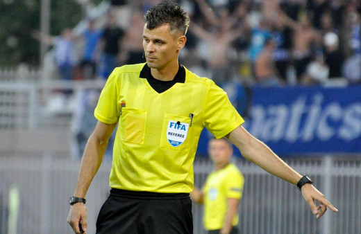 Beşiktaş-Slovan Bratislava maçı Arnavut hakemin