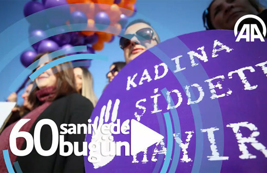 60 saniyede bugün (25 Kasım 2019)