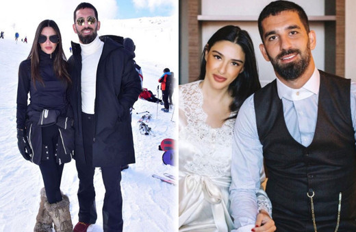 Arda Turan'ın binlerce liralık kombini eşi Aslıhan Doğan'la alışverişte ortaya çıktı