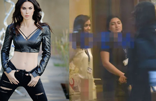 Defne Samyeli karşısıda görünce çok sinirlendi! Atar topar çıkıp gitti