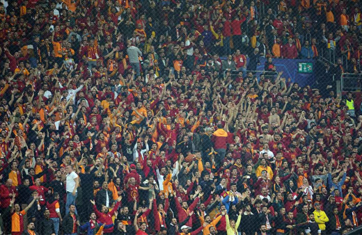 Galatasaray - Club Brugge maçını 34 bin 225 seyirci izledi