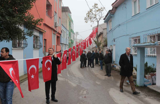 Şehidin evinde yas