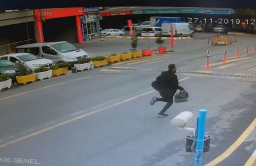 Başakşehir'de 250 bin liralık kapkaç anbean kameralara yansıdı