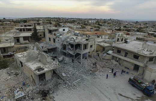 İdlib'de rejim ve Rusya'nın saldırılarında 2 sivil öldü