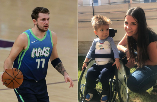 Luka Doncic 22 aylık bebeğin hayatını kurtardı