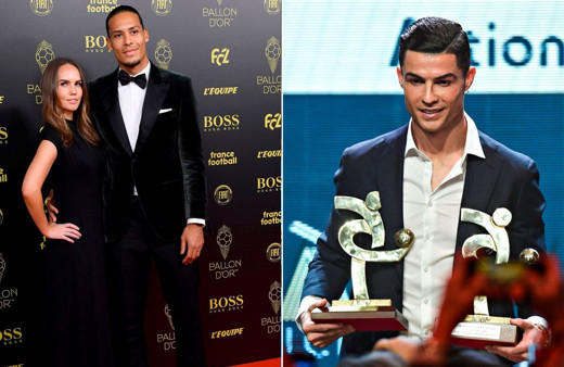 Ballon d'Or Altın Top'da Virgil Van Dijk'ten Ronaldo'ya olay gönderme