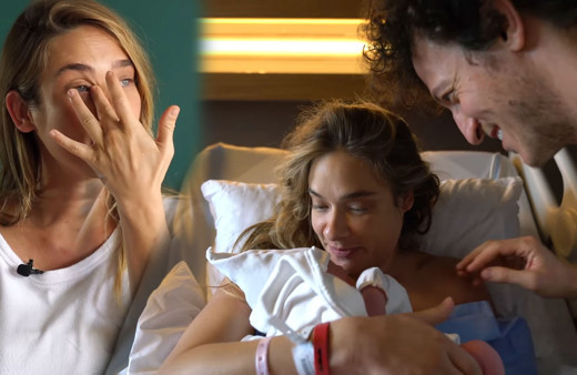 Doğum hikayesini Müge Boz 'yalnız kaldım' deyip ağlayarak anlattı