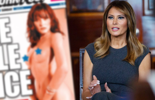 Free Melania! ABD çıplak first leydi Melania Trump kitabıyla sallanıyor