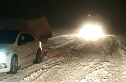 Şanlıurfa’da ulaşıma kar engeli