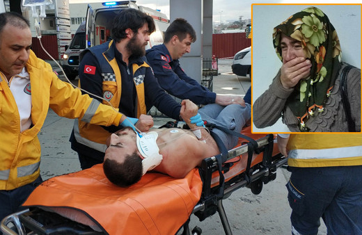 Samsun'da kendini asan genci ölümden annesi kurtardı