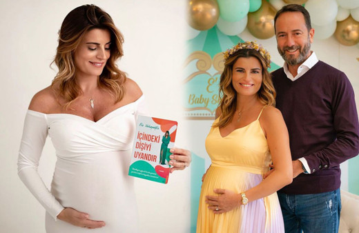 Ece Vahapoğlu doğum yaptı bebeğiyle ilk fotoğrafını paylaştı