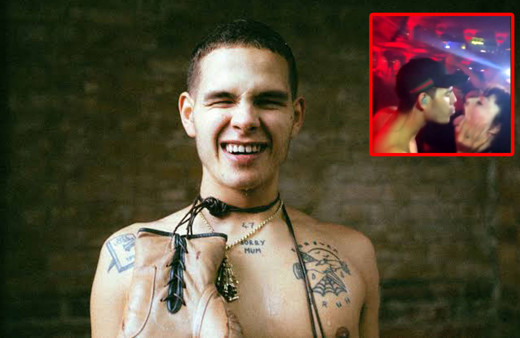 Rapçi Slowthai'den kadın hayranına mide bulandıran hareket! Ağzına tükürdü