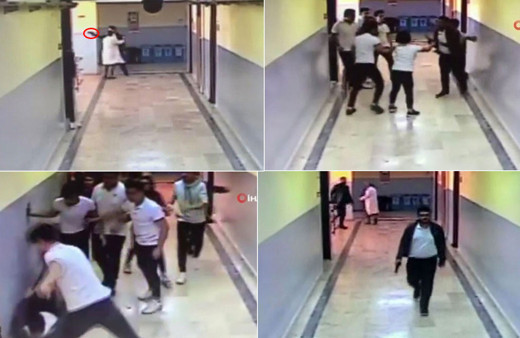 Bayrampaşa’da okul koridorunda korkunç anlar! Öğrenci kuru sıkıyla dehşet saçtı