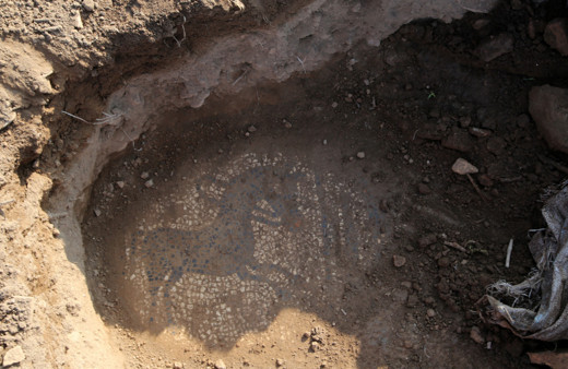 Roma dönemine ait mozaik buldular! 30 milyon dolara satmak isterken yakalandılar