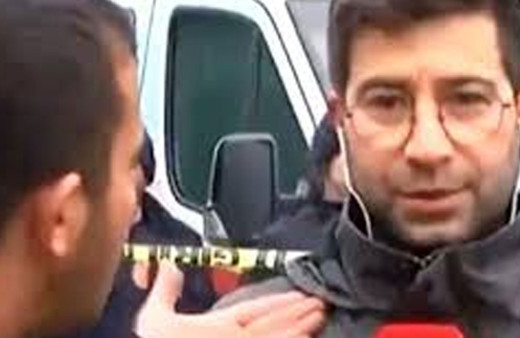 Muhabir Hasan Dönmez'e canlı yayında tekme tokat saldırı