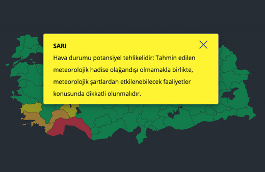 Meteoroloji sarı alarmı ne demek? Aydın ve Isparta için sarı alarm verdi