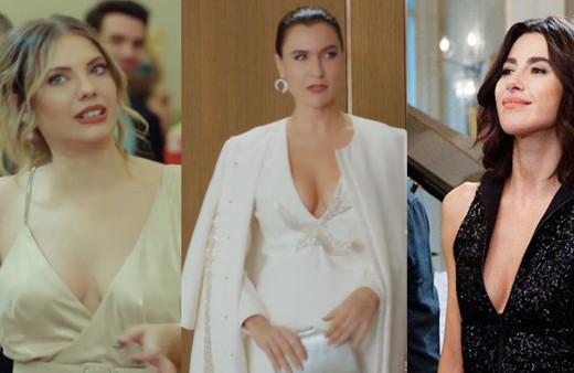 Göğüs ucu krizi çıktı Yasak Elma'da dekolteler pes dedirtti!