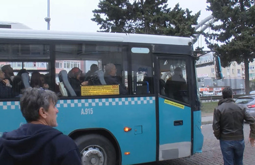 Büyükçekmece'de otobüste taciz iddiası ortalığı karıştırdı