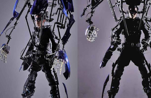 Kullanıcısını robota dönüştüren Skeletonics Arrive görücüye çıkarıldı