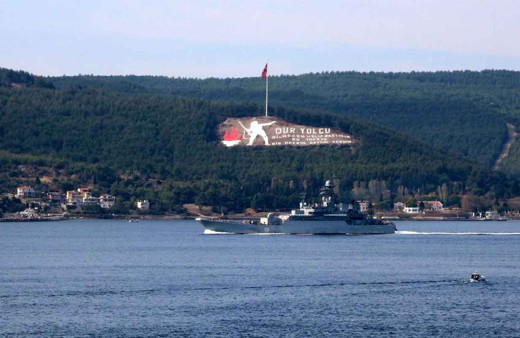 Rus savaş gemileri, 'Orsk' ve 'Azov' Akdeniz'e iniyor