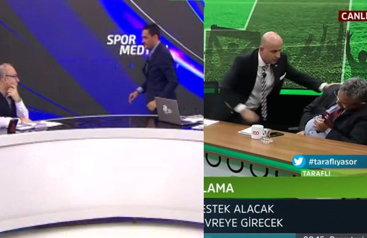 Canlı yayında şoke eden olay! İki farklı kanal iki farklı yorumcu fenalaştı