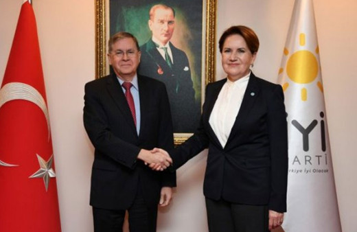 ABD Büyükelçisi, Akşener'i ziyaret etti