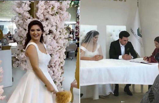 Hanife Gürdal evlendi eşi Kemal Ayvaz bakın kimmiş! Dekolteli gelinlik olay